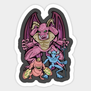 Pitiful creatures! Sticker